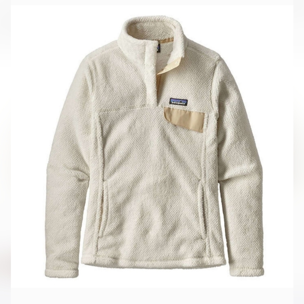 Patagonia Cream Fleece Pullover